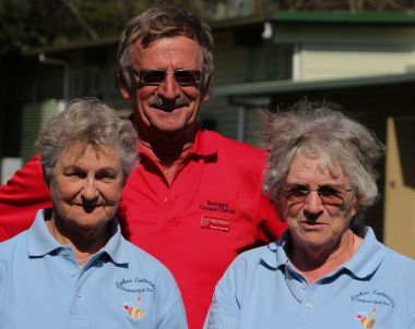 Warragul Doubles Tournament 2015
Runners Up Section 2.
Elaine Hancock & Barbara Henwood from Lakes Entrance.
