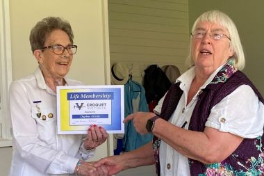 Alcorn and Patrick Life member certificate
