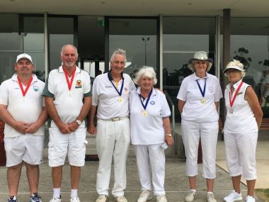 Australia Day section winners and runners up
