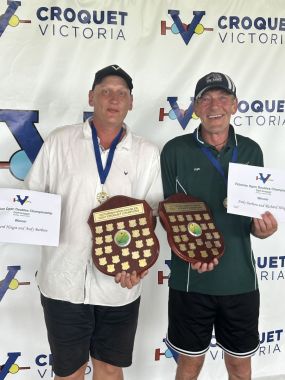 Vic 2024 Open Doubles Winners
