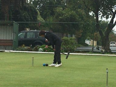 Alison Sharpe (NSW) at Essendon CC
