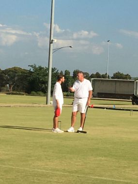 Reg Bamford and Matthew Essick discuss their final match
