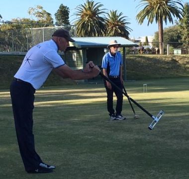 LesterHughesDay2ISS
Pic by Wendy Dickson from the GC Interstate Shield (Day 2).
