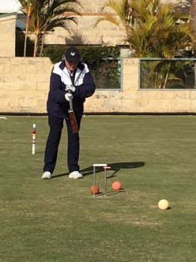 Trish Watts at the GC Interstate Shield
