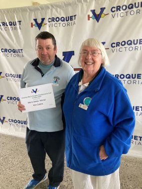 Vic Open GC Mens Championship Swiss Plate Winner Kim Goods
