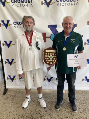 Runner up Winner Vic Singles Jan 2023
