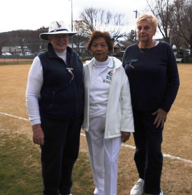 Albury Social Day Winners 18 August 2014
Ros Watson (1st), Belle Cahill (2nd) and Val Collins (3rd)
