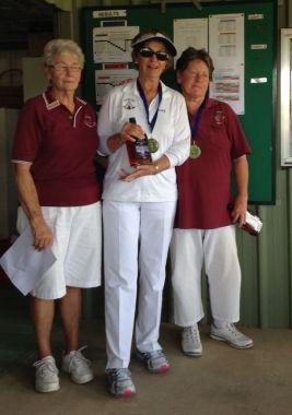 Winners at Young
Kaye Moffat and Cheryl McInerney who won the Competition 1 of the Doubles Handicap at Young 2014
