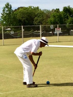 Andy Davis in action
