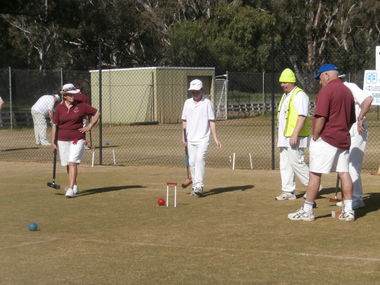 Kyle Mula preparing to make a shot
