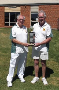 Mortimer Doubles 2021 - Gerald Edgar and Len Bufton
