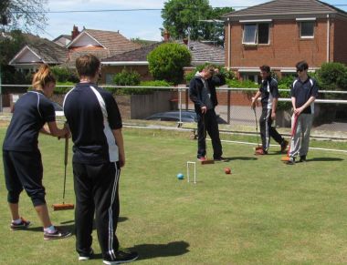 HOLMESGLEN TAFE SPORTS ADMINISTRATION STUDENTS AT ELSTERNWICK CC  Nov 14
