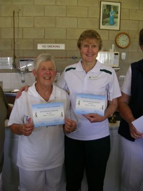 WCA 2019 Doubles Div 2  Runner Ups
