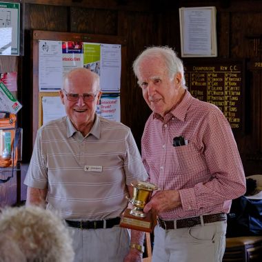 Roy Palmer AC club champion
Keywords: 2021 club awards