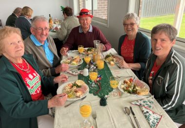 Evelyn Mann, Barry Kennedy, Greg & Joy Millingtom & Janet Glen.
