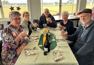 Jenny Tulloch, Helen & Peter Van Berkel & Steve Tulloch.
