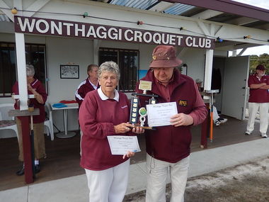 Dot Beament & Max Williams
Winners of the Club Doubles for 2014
