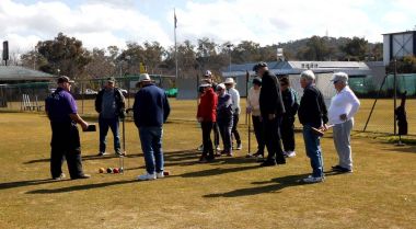 NEDCA Golf Croquet Squad Training

