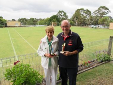 Egyptian Tournament 2017
Bill Manwaring Winner    Jean Connell Runner Up
