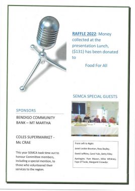 SEMCA website sponsors
